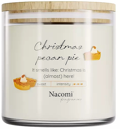 Duftende Sojakerze Christmas Pecan Pie - Nacomi Fragrances — Bild N1