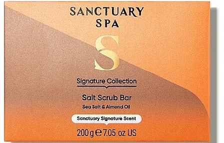 Sanctuary Spa Signature Salt Scrub Bar  - Salzpeeling für den Körper — Bild N1