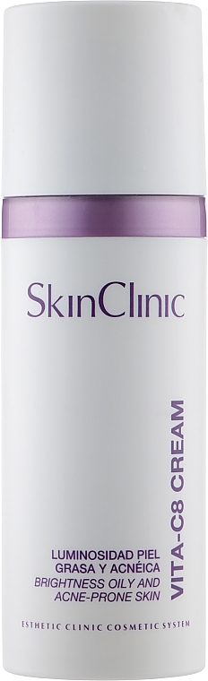 Gesichtscreme mit Vitamin C 8% - SkinClinic Vita-C8 Cream — Bild N2