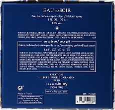Sisley Eau Du Soir Merci Gift Set - Duftset (Eau de Parfum/30ml + Parfümierte Körpercreme/50ml) — Bild N3