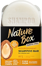 Düfte, Parfümerie und Kosmetik Festes Shampoo mit Arganöl - Nature Box Nourishment Vegan Shampoo Bar With Cold Pressed Argan Oil