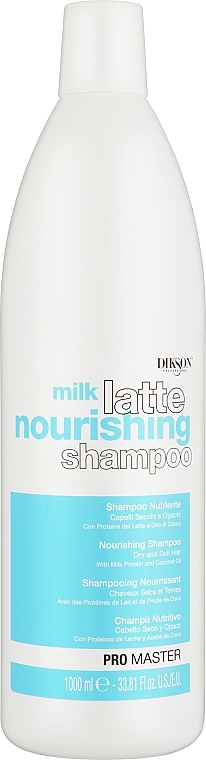 Shampoo für trockenes und glanzloses Haar - Dikson Milk Latte Nourishing Shampoo  — Bild N1
