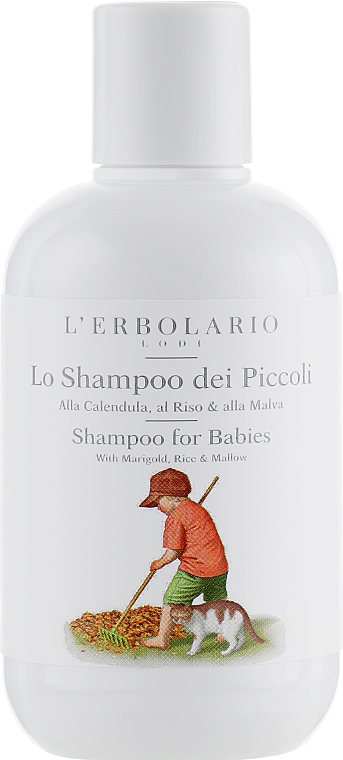Kindershampoo mit Calendula-, Reis- und Malvenextrakt - L'Erbolario Shampoo For Babies — Bild N2