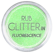 Düfte, Parfümerie und Kosmetik Glitzer für Nägel - Euro Fashion Rub Glitter In Fluorescence