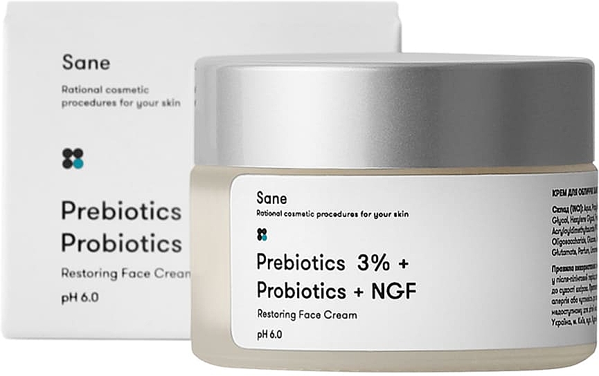 Gesichtscreme mit Probiotika - Sane Restoring Face Cream — Bild N2