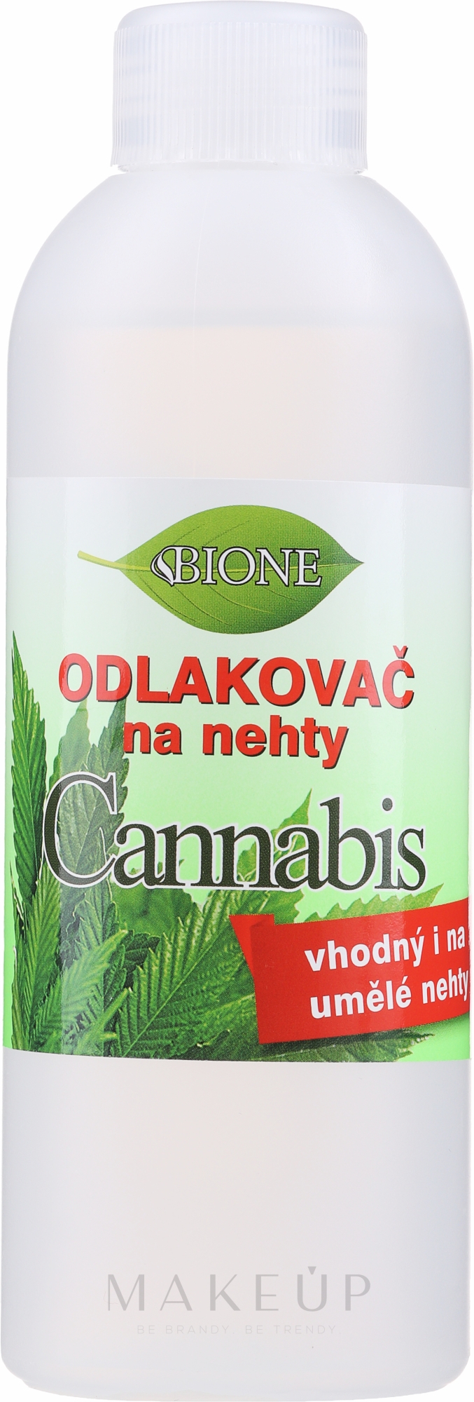 Nagellackentferner - Bione Cosmetics Cannabis Nail Polish Remover — Bild 200 ml