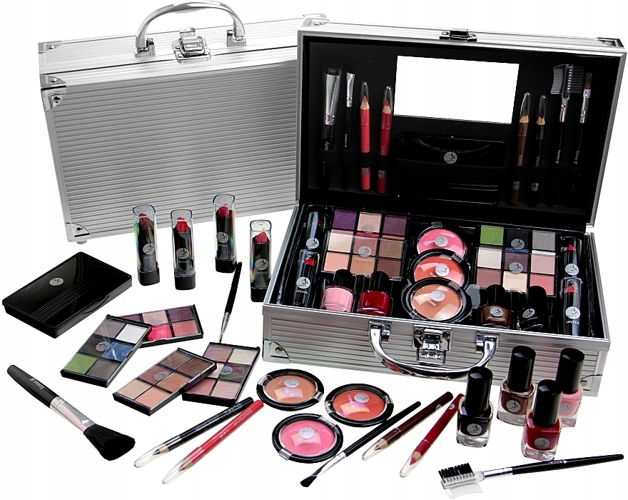 Kosmetikkoffer - Cosmetic 2K Fabulous Beauty Train Case Complete Makeup Palette — Bild N3