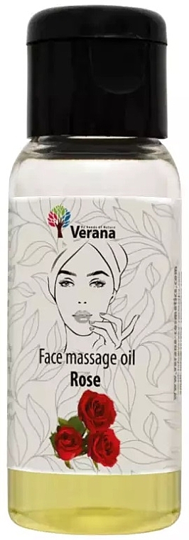 Gesichtsmassageöl Rose - Verana Face Massage Oil Rose  — Bild N1