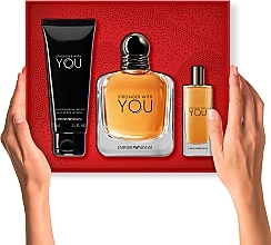 Giorgio Armani Emporio Armani Stronger With You - Set (EDT/100 ml+EDT/15 ml+sh/gel/75 ml) — Bild N2