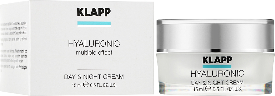 Tages- und Nachtcreme für das Gesicht - Klapp Hyaluronic Day & Night Cream (Mini) — Bild N2