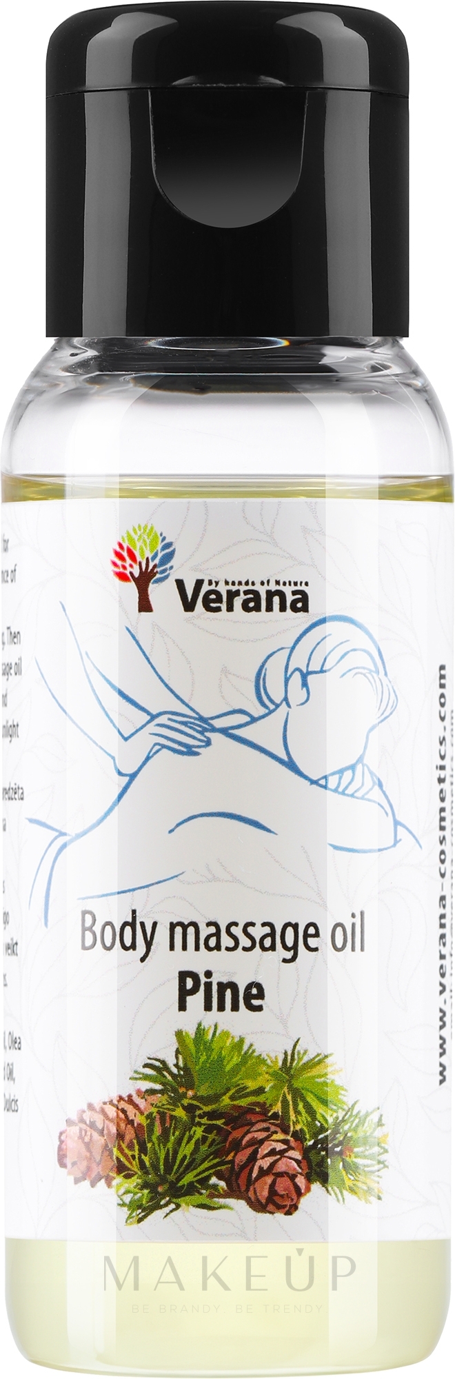 Körpermassageöl Pine - Verana Body Massage Oil  — Bild 30 ml