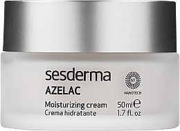 Feuchtigkeitsspendende Gesichtscreme - SesDerma Laboratories Azelac Moisturizing Cream — Foto N1