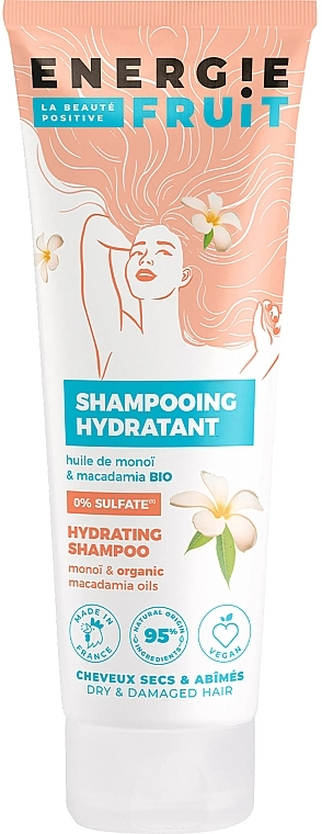 Shampoo für trockenes und strapaziertes Haar Monoi- und Macadamiaöl - Energie Fruit Monoi & Macadamia Oil Hydrating Shampoo — Bild N1