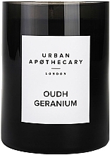Düfte, Parfümerie und Kosmetik Urban Apothecary Oudh Geranium - Duftkerze im Glas