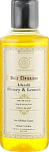 Düfte, Parfümerie und Kosmetik Natürliches Shampoo mit Honig und Zitrone - Khadi Natural Honey & Lemon Juice Hair Cleanser
