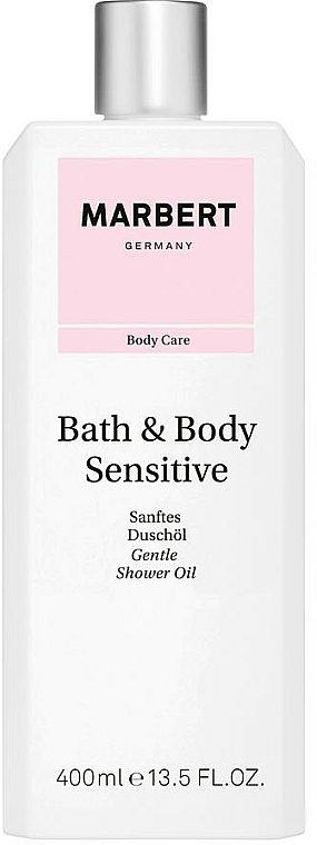 Sanftes Duschöl für empfindliche Haut - Marbert Bath & Body Sensitive Gentle Shower Oil — Bild N1