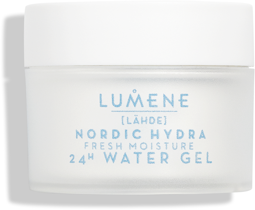 GESCHENK! Inensiv feuchtigkeitsspendendes Gesichtsgel - Lumene [Lahde] Nordic Hydra Fresh Moisture 24H Water Gel (Mini) — Bild N1