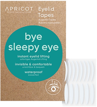 Augenlidstreifen - Apricot Bye Sleepy Eye Eyelid Tapes — Bild N1