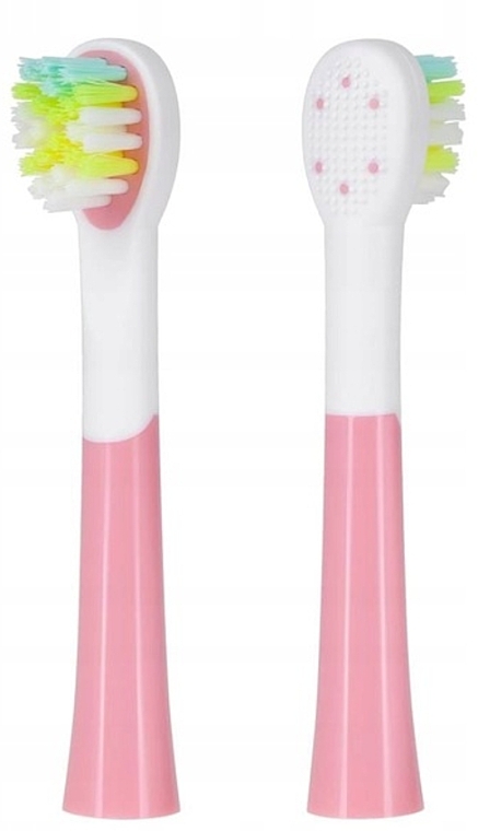 Ersatz-Schallzahnbürstenkopf für Mädchen 2 St. - Teesa Sonic Junior Girl Soft Toothbrush Heads — Bild N2