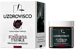 Düfte, Parfümerie und Kosmetik Anti-Falten Gesichtsmaske mit schwarzer Tulpe und Lakritz - Uzdrovisco Black Tulip Plant mask