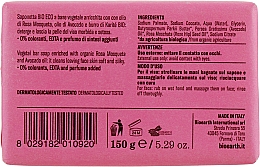 Feste Gesichtsseife - Bioearth Rosa Mosqueta & Avocado Face Solid Soap Bar — Bild N2