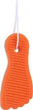 Bimsstein für die Füße 3000/10S orange - Titania Pumice Sponge Foot — Bild N1