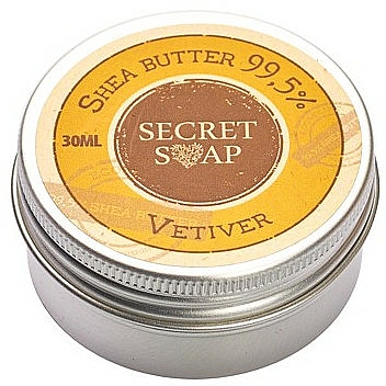Sheabutter Vetiver - Soap&Friends Vetiver Shea Butter 99,5% — Bild N1