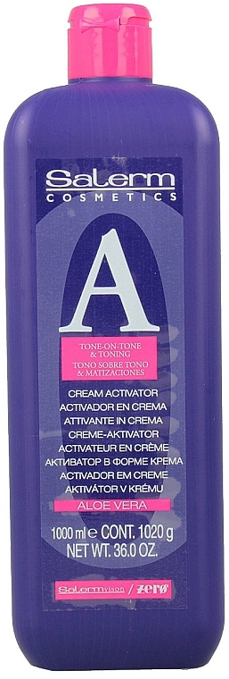 Creme-Aktivator mit Aloe Vera - Salerm Color Soft Tone On Tone & Toning Aloe Vera Cream Activator — Bild N1