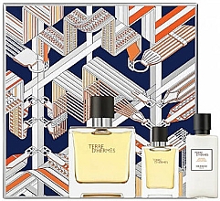 Düfte, Parfümerie und Kosmetik Hermes Terre d'Hermes - Duftset (Eau de Parfum 75ml + After Shave Balsam 40ml + Eau de Parfum 12.5ml)