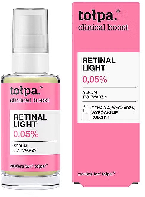 Gesichtsserum - Tolpa Clinical Boost Retinal Light 0,05%	 — Bild N1