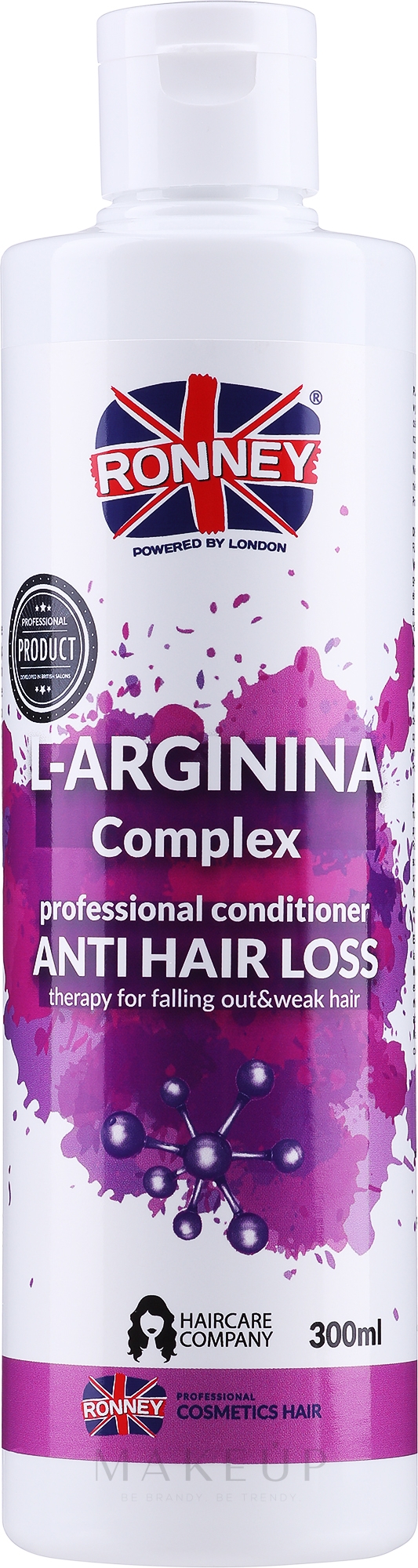 Conditioner gegen Haarausfall - Ronney Professional L-Arginina Anti Hair Loss Conditioner — Bild 300 ml