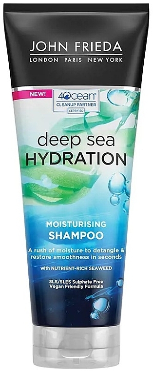 Feuchtigkeitsspendendes Shampoo - John Frieda Deep Sea Hydration Shampoo — Bild N1