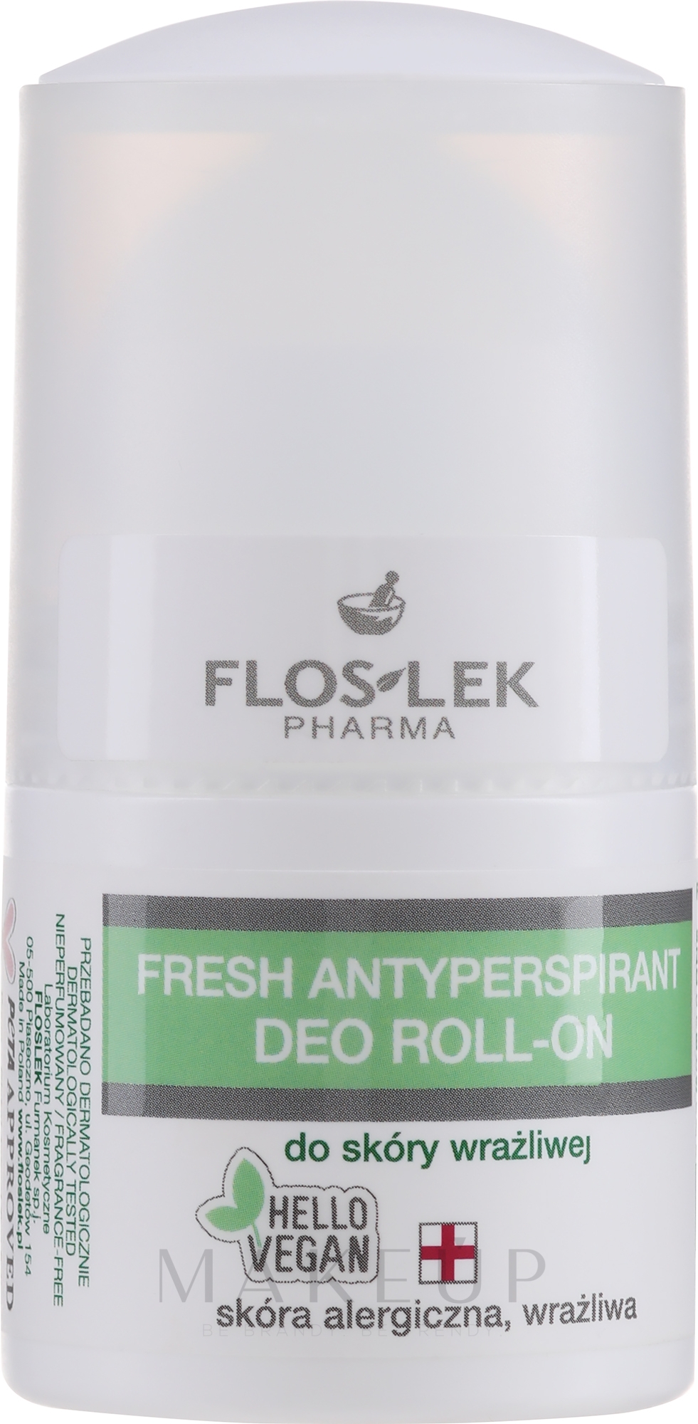Deo Roll-on Antitranspirant - Floslek Deodorant — Bild 50 ml