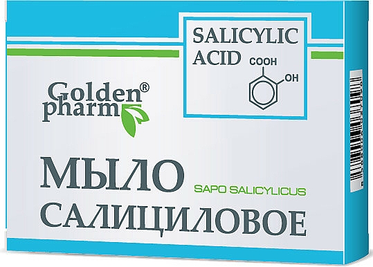 Seife mit Salicylsäure - Golden Pharm — Foto N1