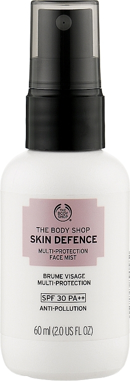 Schützender Gesichtsnebel mit Marulaöl LSF 30 - The Body Shop Skin Defence Multi-Protection Face Mist SPF 30 — Bild N1