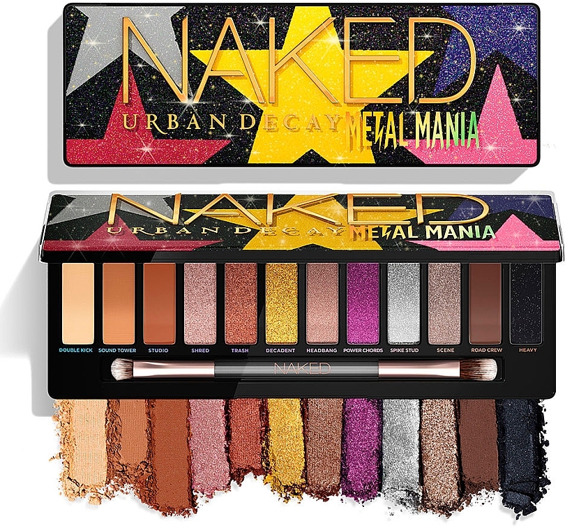 Lidschattenpalette - Urban Decay Naked Metal Mania Eyeshadow Palette — Bild N2