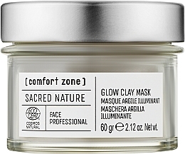 Düfte, Parfümerie und Kosmetik Gesichtsmaske mit Tonerde für strahlende Haut - Comfort Zone Sacred Nature Glow Clay Mask