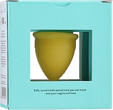 Düfte, Parfümerie und Kosmetik Menstruationstasse Modell 1 gelb - Lunette Reusable Menstrual Cup Yellow Model 1
