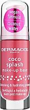 Düfte, Parfümerie und Kosmetik Feuchtigkeitsspendende Grundierung - Dermacol Coco Splash Make-up Base