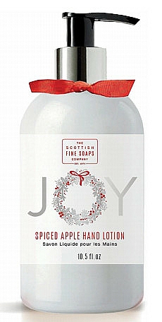 Handlotion mit Apfelduft - Scottish Fine Soaps Joy Spiced Apple Hand Lotion — Bild N1