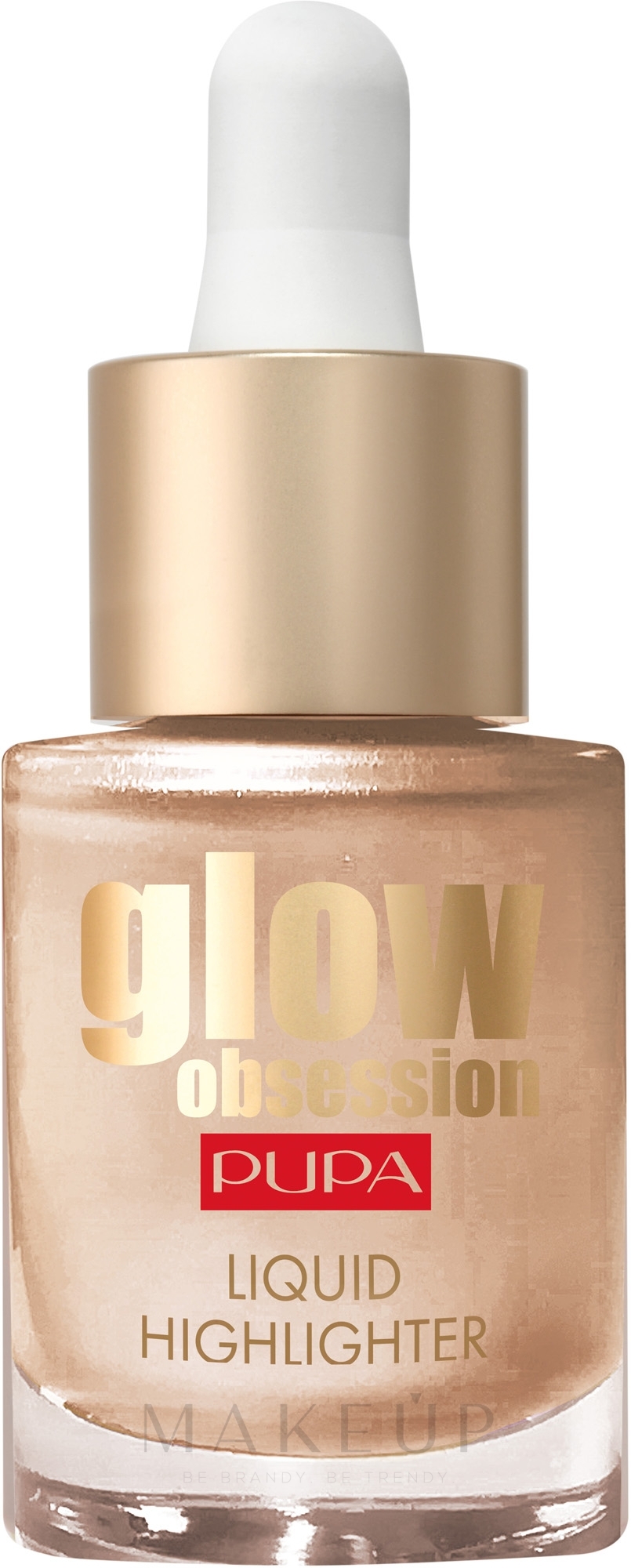 Flüssiger Highlighter - Pupa Glow Obsession Liquid Highlighter — Bild 002 - Moon Light