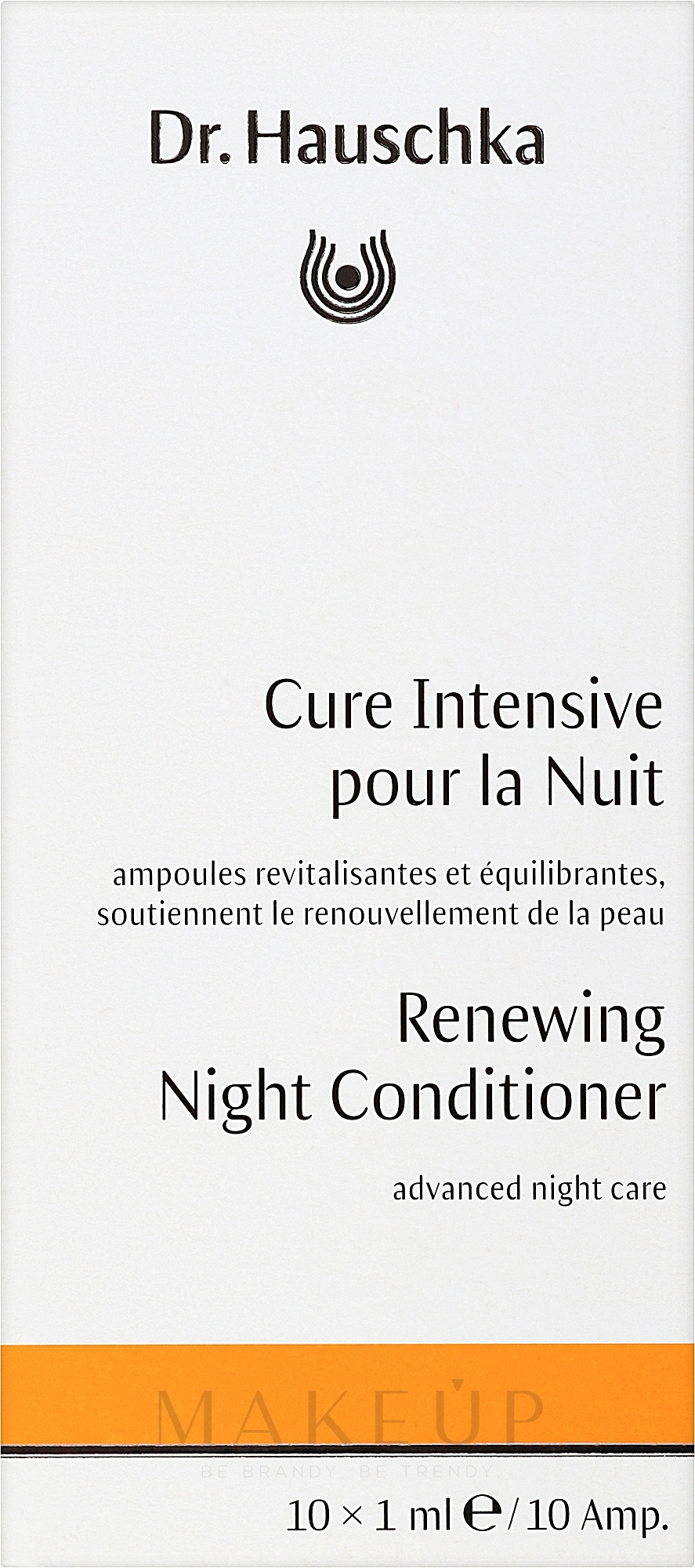 Erneuernder Gesichtsbalsam für die Nacht - Dr. Hauschka Renewing Night Conditioner — Foto 10 x 1 ml