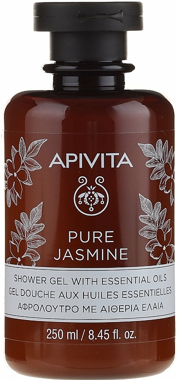 Duschgel mit Bio-Jasmin und ätherischen Ölen - Apivita Pure Jasmine Showergel with Essential Oils — Foto N3