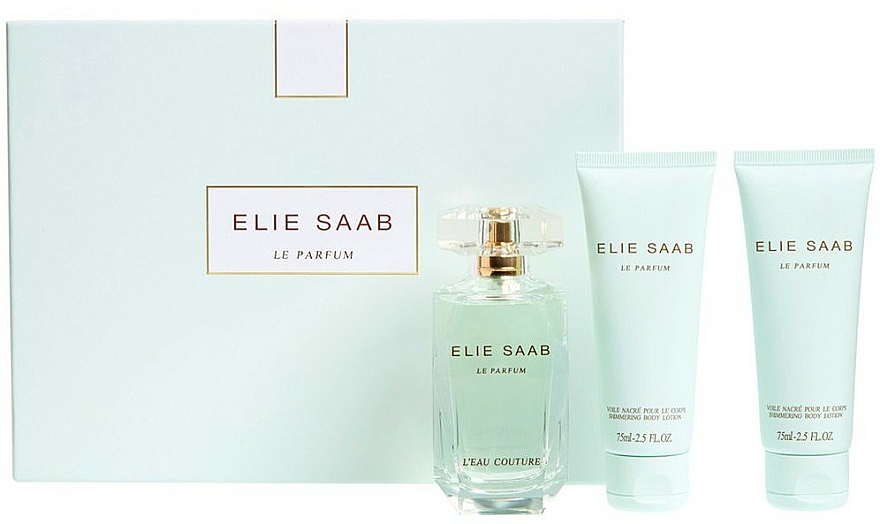 Elie Saab L'Eau Couture - Duftset (Eau de Toilette 90ml + Körperlotion 2x75ml)