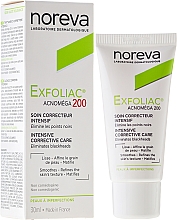 Mattierende und keratoregulierende Gesichtscreme für unreine und zu Akne neigende Haut - Noreva Laboratoires Exfoliac Acnomega — Bild N1