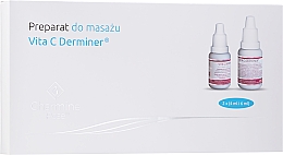 Düfte, Parfümerie und Kosmetik Zweikomponenten-Massageampulle für das Gesicht mit Vitamin C - Charmine Rose Vita C Derminer (Ampulle A/6ml + Ampulle B/4ml)