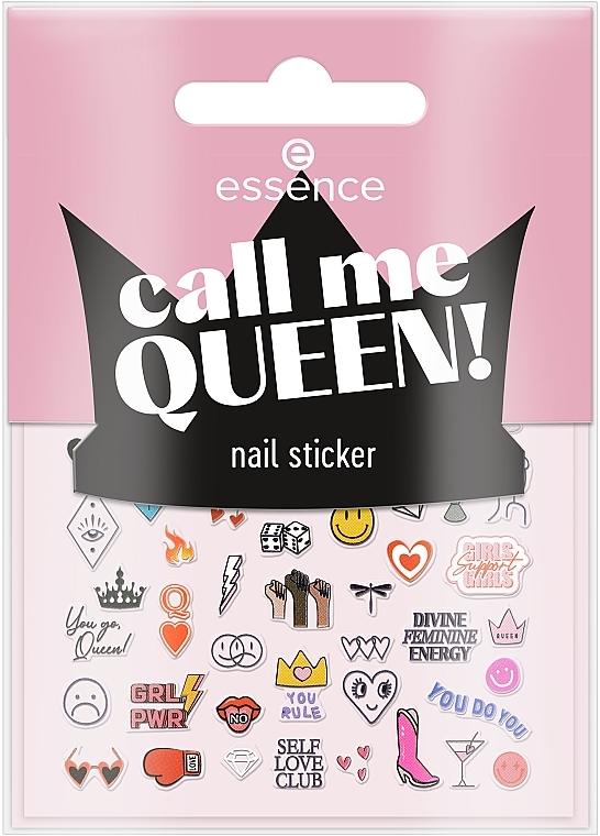 Nagelsticker - Essence Call Me Queen! Nail Sticker  — Bild N2
