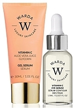 Düfte, Parfümerie und Kosmetik Set - Warda Skin Glow Boost Vitamin C (gel/serum/30ml + eye/serum/15ml)