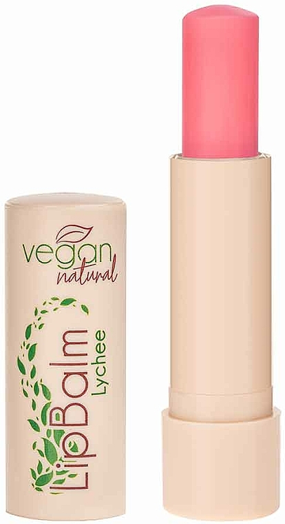 Lippenbalsam Litschi - Vegan Natural Lip Balm For Vegan Lychee — Bild N1