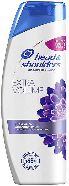 Anti-Schuppen Shampoo für mehr Volumen - Head & Shoulders Extra Volume Shampoo — Bild N1